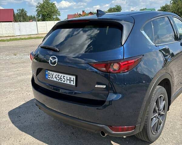 Синий Мазда СХ-5, объемом двигателя 2.49 л и пробегом 52 тыс. км за 21000 $, фото 2 на Automoto.ua