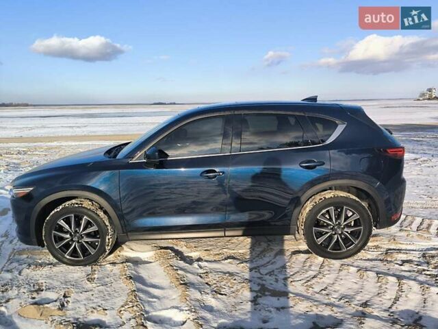 Синий Мазда СХ-5, объемом двигателя 2.5 л и пробегом 126 тыс. км за 18300 $, фото 2 на Automoto.ua