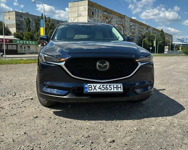 Синий Мазда СХ-5, объемом двигателя 2.49 л и пробегом 52 тыс. км за 21000 $, фото 1 на Automoto.ua
