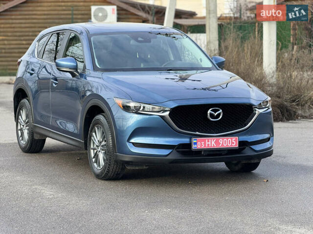 Синий Мазда СХ-5, объемом двигателя 2.5 л и пробегом 61 тыс. км за 18900 $, фото 8 на Automoto.ua