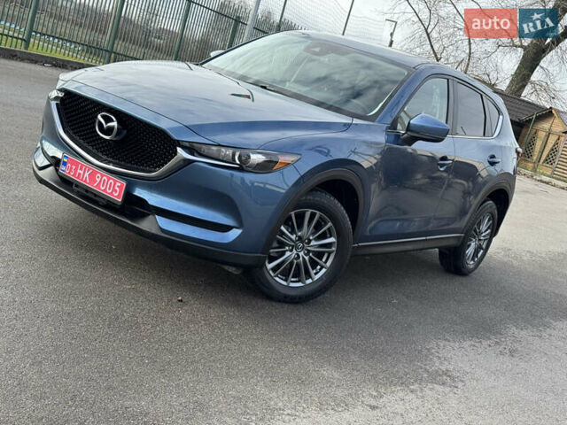 Синий Мазда СХ-5, объемом двигателя 2.5 л и пробегом 61 тыс. км за 18900 $, фото 2 на Automoto.ua