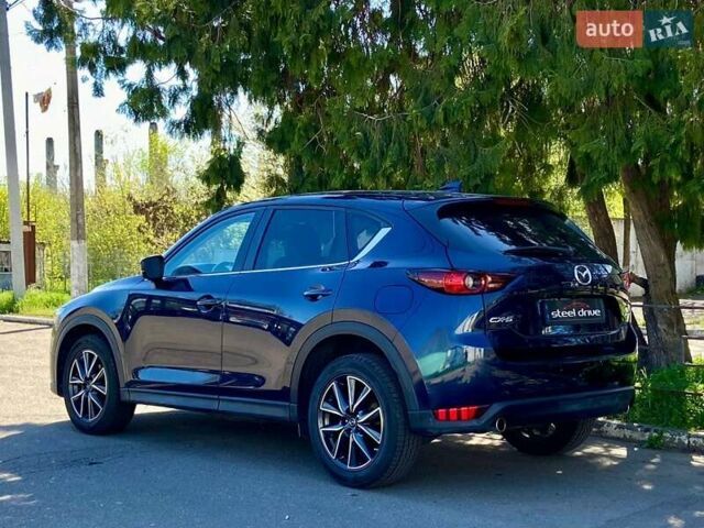 Синий Мазда СХ-5, объемом двигателя 2.5 л и пробегом 138 тыс. км за 21499 $, фото 5 на Automoto.ua