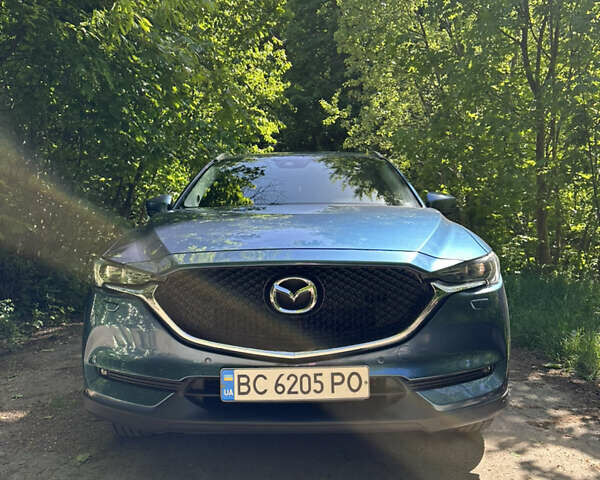 Синий Мазда СХ-5, объемом двигателя 2.5 л и пробегом 87 тыс. км за 21700 $, фото 1 на Automoto.ua