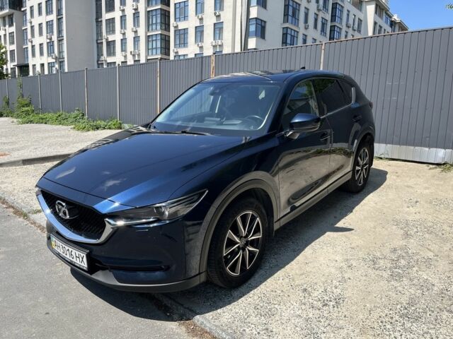Синий Мазда СХ-5, объемом двигателя 2.2 л и пробегом 112 тыс. км за 23000 $, фото 1 на Automoto.ua