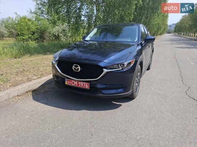 Синий Мазда СХ-5, объемом двигателя 2.5 л и пробегом 84 тыс. км за 18900 $, фото 1 на Automoto.ua