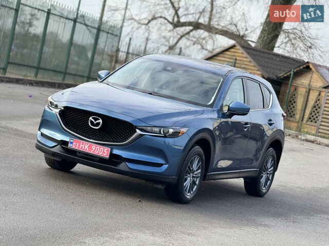 Синий Мазда СХ-5, объемом двигателя 2.5 л и пробегом 61 тыс. км за 18900 $, фото 5 на Automoto.ua