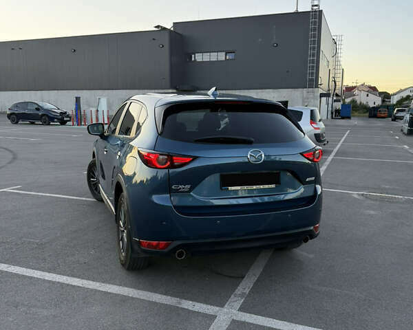 Синий Мазда СХ-5, объемом двигателя 2.49 л и пробегом 100 тыс. км за 24000 $, фото 1 на Automoto.ua