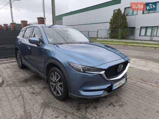 Синий Мазда СХ-5, объемом двигателя 2.19 л и пробегом 105 тыс. км за 26500 $, фото 4 на Automoto.ua