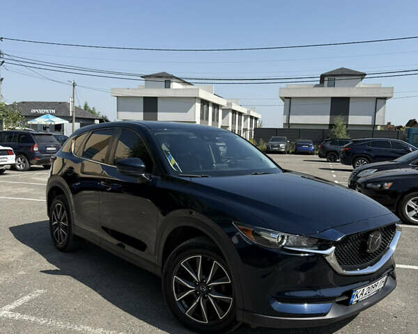 Синий Мазда СХ-5, объемом двигателя 2.5 л и пробегом 68 тыс. км за 21200 $, фото 1 на Automoto.ua