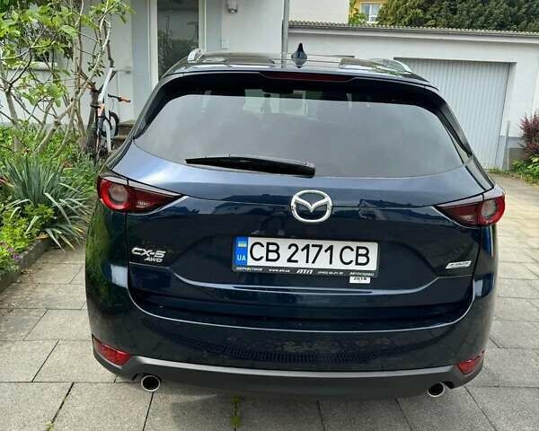 Синий Мазда СХ-5, объемом двигателя 2.49 л и пробегом 98 тыс. км за 18000 $, фото 1 на Automoto.ua
