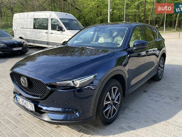 Синий Мазда СХ-5, объемом двигателя 2.5 л и пробегом 64 тыс. км за 23000 $, фото 1 на Automoto.ua