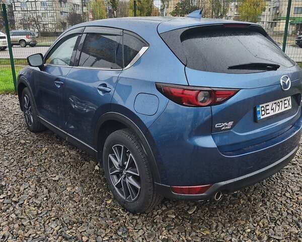 Синий Мазда СХ-5, объемом двигателя 2.5 л и пробегом 137 тыс. км за 19000 $, фото 3 на Automoto.ua