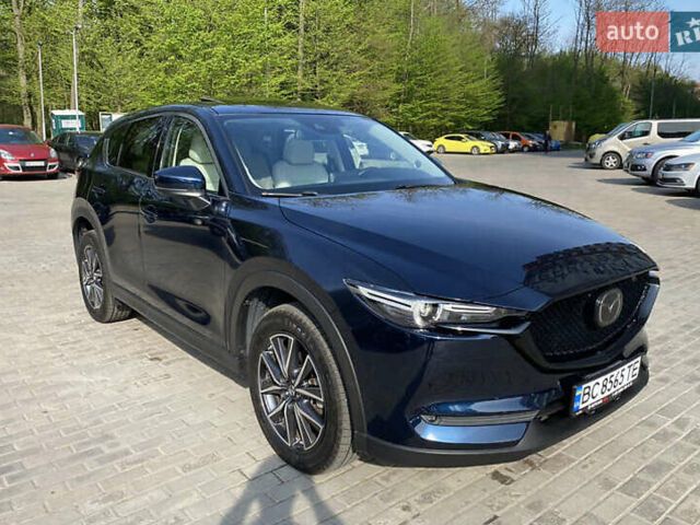 Синий Мазда СХ-5, объемом двигателя 2.5 л и пробегом 64 тыс. км за 23000 $, фото 3 на Automoto.ua