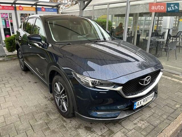 Синий Мазда СХ-5, объемом двигателя 2.19 л и пробегом 100 тыс. км за 23000 $, фото 1 на Automoto.ua