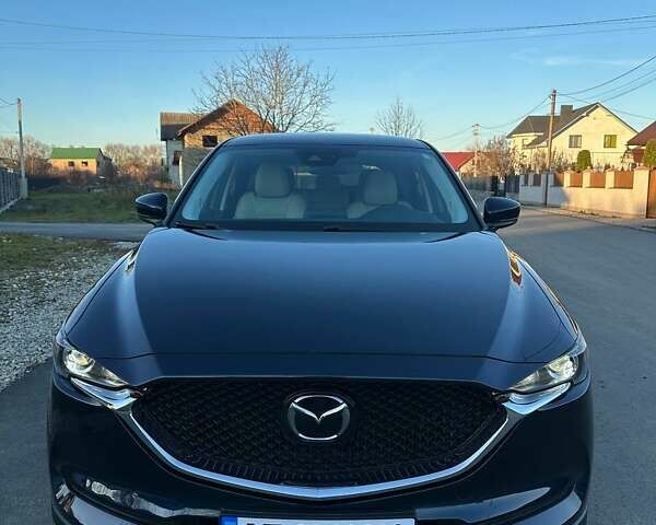 Синий Мазда СХ-5, объемом двигателя 2.5 л и пробегом 140 тыс. км за 18500 $, фото 1 на Automoto.ua