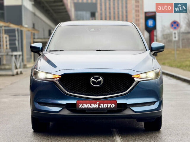 Синий Мазда СХ-5, объемом двигателя 2.49 л и пробегом 91 тыс. км за 18800 $, фото 1 на Automoto.ua