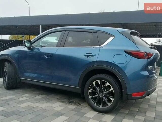 Синий Мазда СХ-5, объемом двигателя 2.49 л и пробегом 201 тыс. км за 18500 $, фото 1 на Automoto.ua