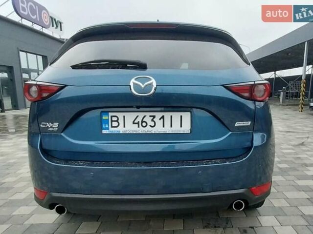 Синий Мазда СХ-5, объемом двигателя 2.49 л и пробегом 201 тыс. км за 18500 $, фото 2 на Automoto.ua