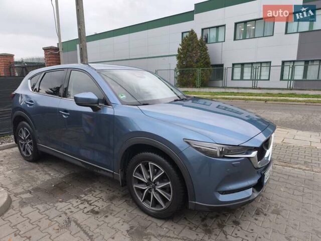 Синий Мазда СХ-5, объемом двигателя 2.19 л и пробегом 105 тыс. км за 26500 $, фото 1 на Automoto.ua