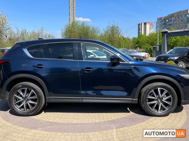 Синий Мазда СХ-5, объемом двигателя 2.5 л и пробегом 58 тыс. км за 23500 $, фото 7 на Automoto.ua