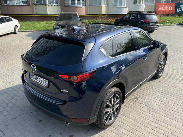 Синий Мазда СХ-5, объемом двигателя 2.5 л и пробегом 64 тыс. км за 23000 $, фото 7 на Automoto.ua