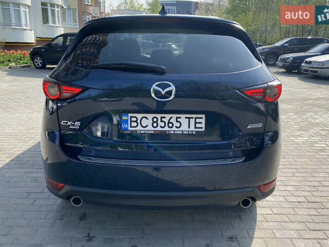 Синий Мазда СХ-5, объемом двигателя 2.5 л и пробегом 64 тыс. км за 23000 $, фото 8 на Automoto.ua