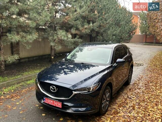 Синий Мазда СХ-5, объемом двигателя 2.49 л и пробегом 145 тыс. км за 18900 $, фото 2 на Automoto.ua