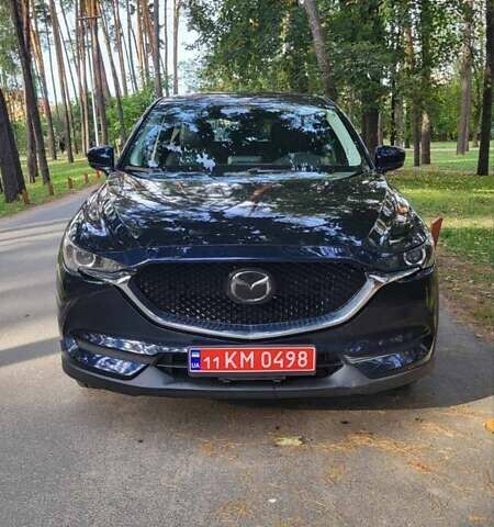 Синий Мазда СХ-5, объемом двигателя 2.49 л и пробегом 103 тыс. км за 17900 $, фото 1 на Automoto.ua