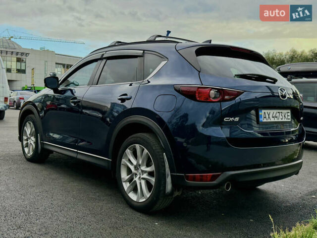 Синий Мазда СХ-5, объемом двигателя 2.5 л и пробегом 43 тыс. км за 23000 $, фото 4 на Automoto.ua