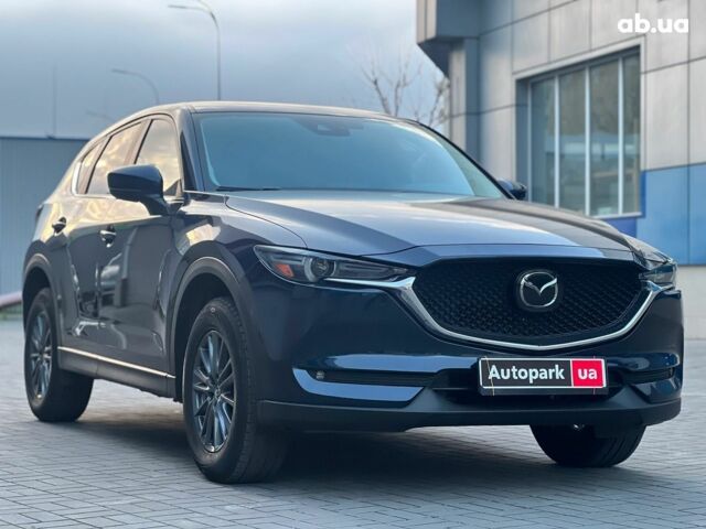 Синий Мазда СХ-5, объемом двигателя 2.5 л и пробегом 34 тыс. км за 21990 $, фото 2 на Automoto.ua
