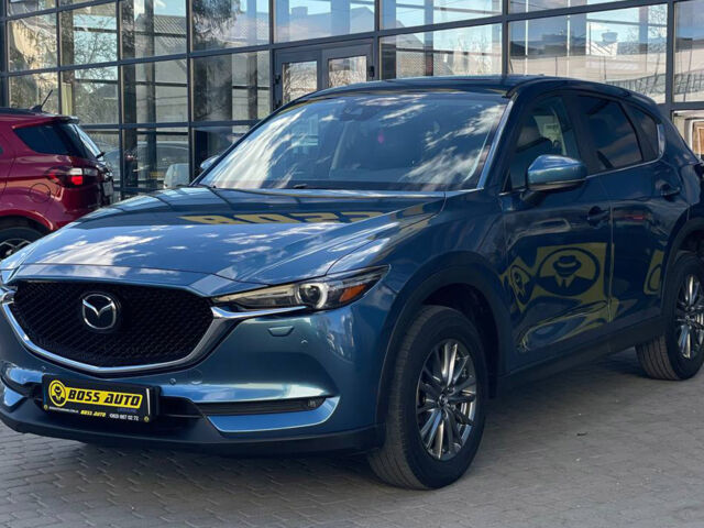 Синий Мазда СХ-5, объемом двигателя 2.5 л и пробегом 59 тыс. км за 21800 $, фото 2 на Automoto.ua