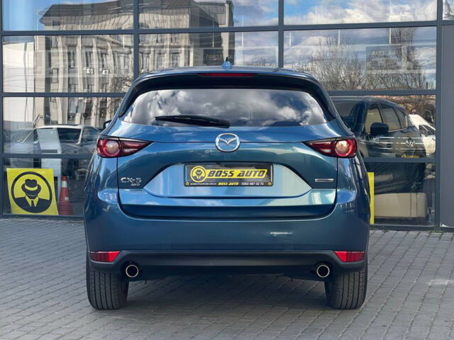 Синий Мазда СХ-5, объемом двигателя 2.5 л и пробегом 59 тыс. км за 21800 $, фото 4 на Automoto.ua