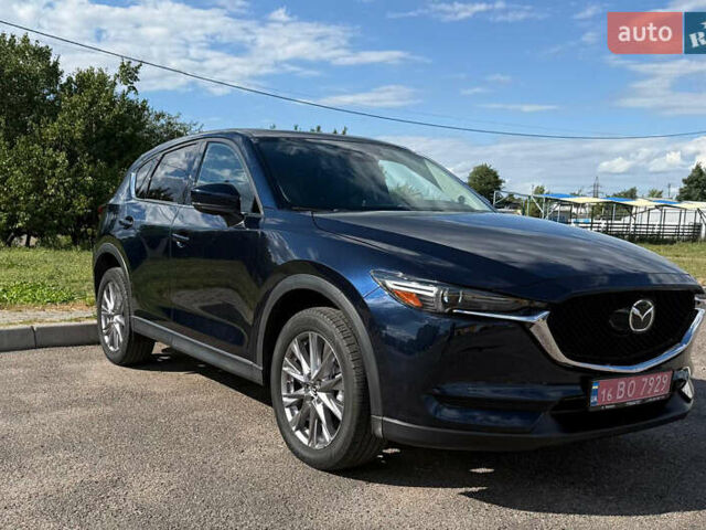 Синий Мазда СХ-5, объемом двигателя 2.5 л и пробегом 136 тыс. км за 19900 $, фото 2 на Automoto.ua