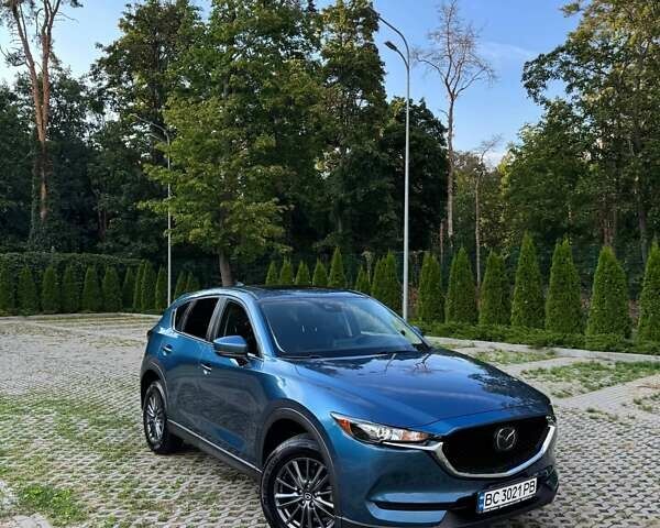 Синий Мазда СХ-5, объемом двигателя 2.49 л и пробегом 54 тыс. км за 19300 $, фото 1 на Automoto.ua