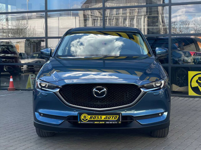 Синий Мазда СХ-5, объемом двигателя 2.5 л и пробегом 59 тыс. км за 21800 $, фото 1 на Automoto.ua