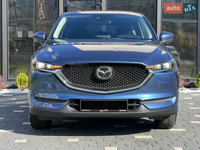 Синий Мазда СХ-5, объемом двигателя 2.5 л и пробегом 102 тыс. км за 16900 $, фото 3 на Automoto.ua