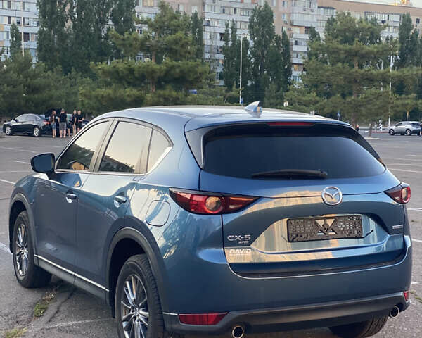 Синий Мазда СХ-5, объемом двигателя 2.5 л и пробегом 55 тыс. км за 21500 $, фото 5 на Automoto.ua