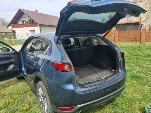 Синий Мазда СХ-5, объемом двигателя 2.5 л и пробегом 48 тыс. км за 15000 $, фото 4 на Automoto.ua