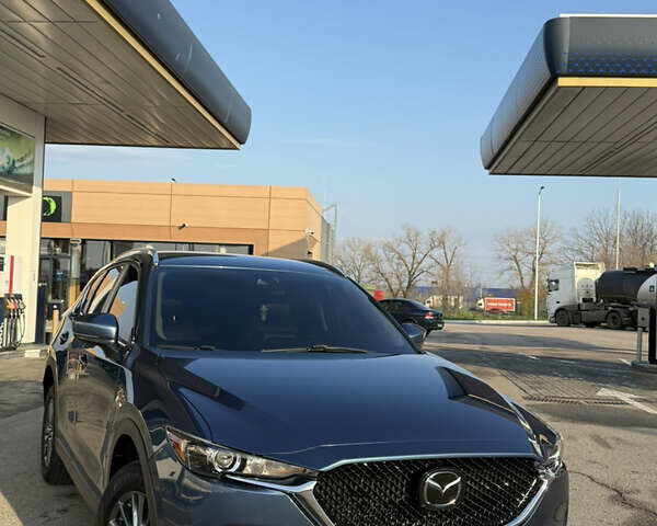 Синий Мазда СХ-5, объемом двигателя 2.5 л и пробегом 136 тыс. км за 18999 $, фото 1 на Automoto.ua