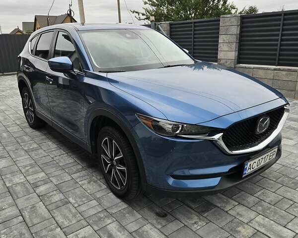 Синий Мазда СХ-5, объемом двигателя 2.49 л и пробегом 41 тыс. км за 21000 $, фото 1 на Automoto.ua