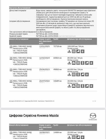 Синій Мазда СХ-5, об'ємом двигуна 2 л та пробігом 84 тис. км за 23500 $, фото 58 на Automoto.ua