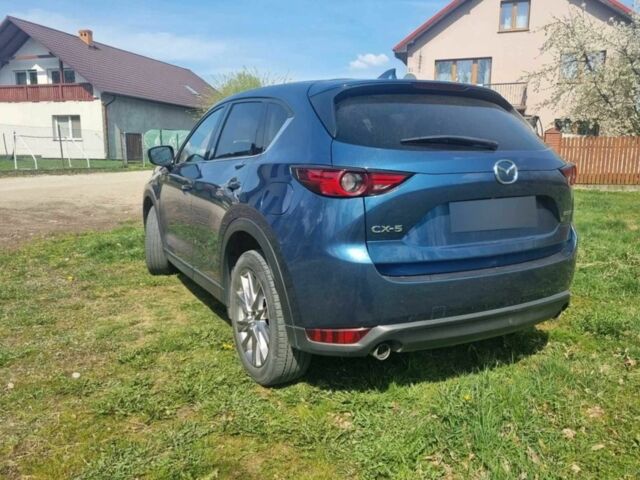 Синий Мазда СХ-5, объемом двигателя 2.5 л и пробегом 48 тыс. км за 15000 $, фото 3 на Automoto.ua