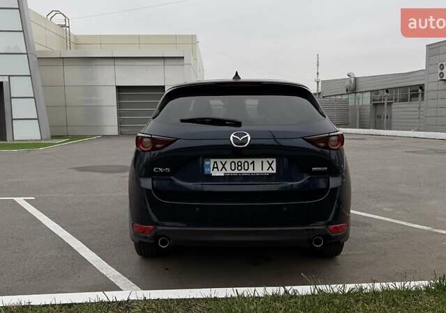 Синий Мазда СХ-5, объемом двигателя 2 л и пробегом 38 тыс. км за 24000 $, фото 1 на Automoto.ua