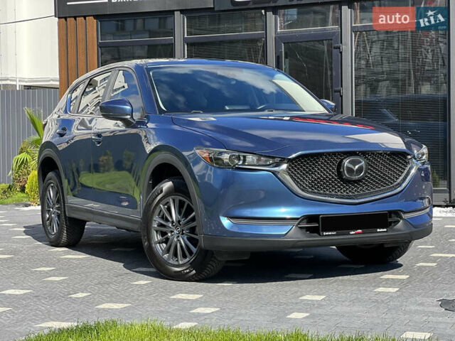 Синий Мазда СХ-5, объемом двигателя 2.5 л и пробегом 102 тыс. км за 16900 $, фото 2 на Automoto.ua