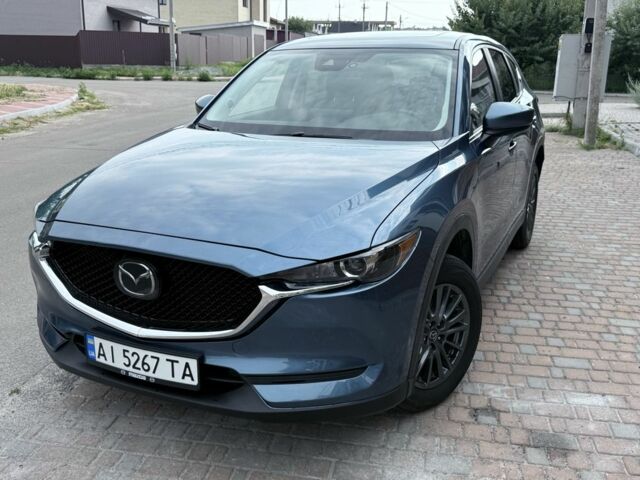 Синий Мазда СХ-5, объемом двигателя 2.5 л и пробегом 35 тыс. км за 22600 $, фото 1 на Automoto.ua