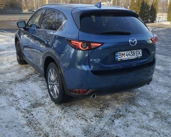 Синий Мазда СХ-5, объемом двигателя 2.49 л и пробегом 21 тыс. км за 22500 $, фото 1 на Automoto.ua