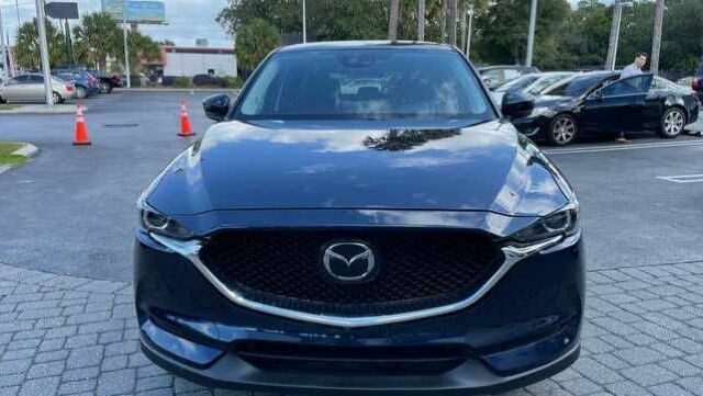 Синий Мазда СХ-5, объемом двигателя 2.5 л и пробегом 35 тыс. км за 17500 $, фото 1 на Automoto.ua