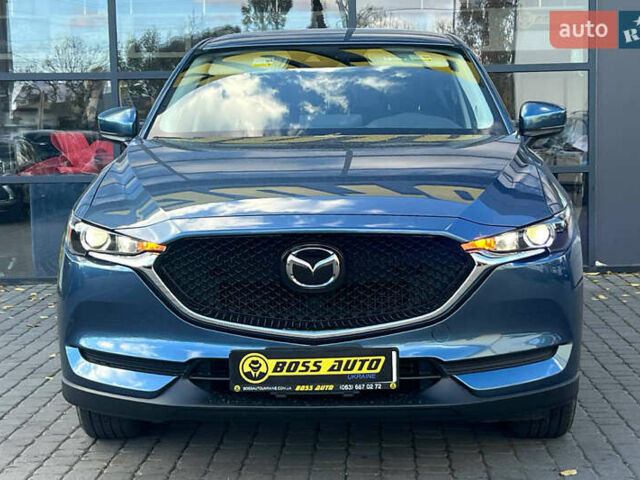 Синий Мазда СХ-5, объемом двигателя 2.49 л и пробегом 63 тыс. км за 23500 $, фото 1 на Automoto.ua