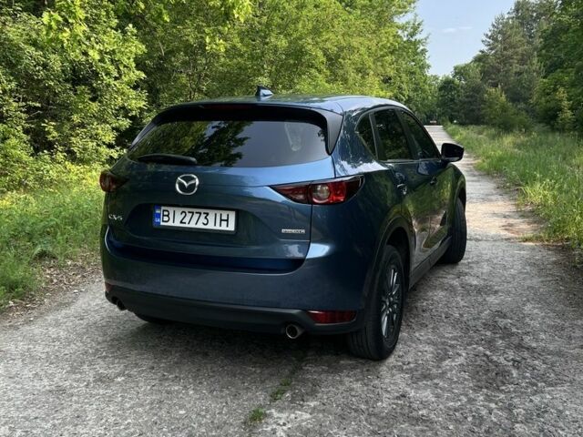 Синий Мазда СХ-5, объемом двигателя 2.5 л и пробегом 125 тыс. км за 20000 $, фото 3 на Automoto.ua
