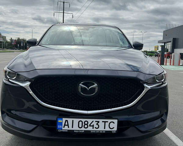 Синий Мазда СХ-5, объемом двигателя 2.49 л и пробегом 90 тыс. км за 23800 $, фото 1 на Automoto.ua